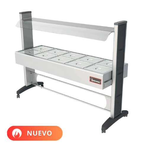 G. PANIZ MESA CALIENTE BUFFETERA BTE10SL NUEVO