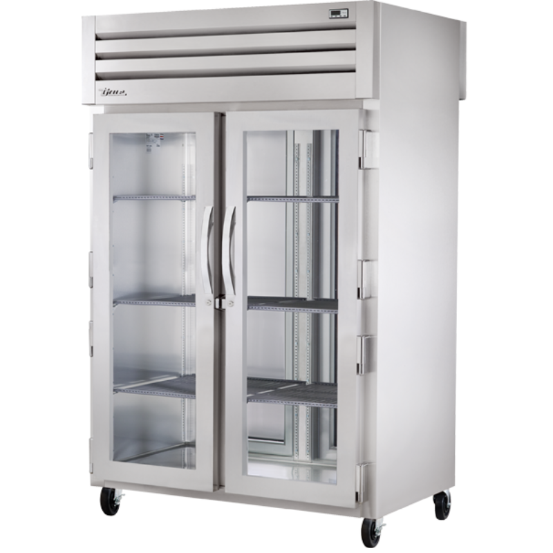 True Gabinete Calentador 2 Puertas Cristal 3 Parrillas STA2HPT-2G-2S Nuevo