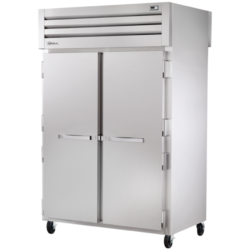 True Gabinete Calentador 2 Puertas Solidas 3 Parrillas STA2HPT-2S-2S Nuevo