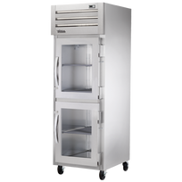 True Congelador Vertical 2 Medias Puertas Cristal Acero Inoxidable STG1F-2HG-HC Nuevo