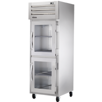 True Gabinete Calentador Vertical 2 Medias Puertas Cristal 3 Parrillas STA1H-2HG Nuevo