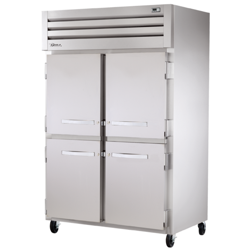 True Congelador Vertical 4 Medias Puertas Solidas 3 Parrillas STA2F-4HS-HC Nuevo