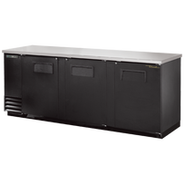 True Refrigerador Contrabarra 3 Solida 7 Pies Cúbicos Vinil Negro TBB-4-HC Nuevo
