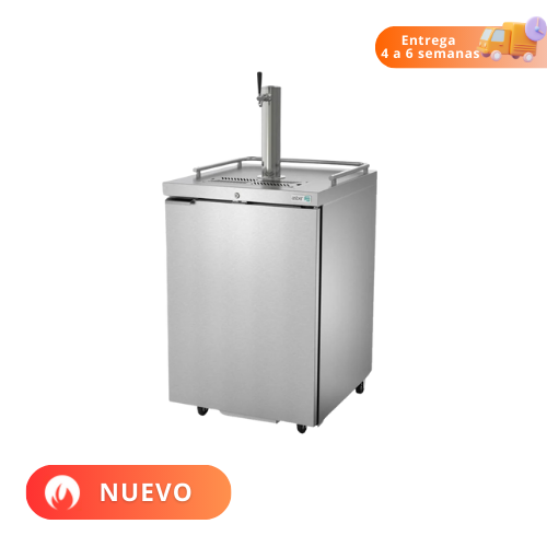 Asber Dispensador Refrigerado Cerveza 1 Barril Acero Inoxidable 1 Puerta ADDC-23-S HC Nuevo