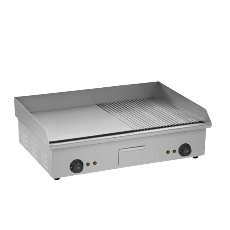 Migsa Plancha Grill Mitad Lisa y Mitad Acanalada BN-822B Nuevo