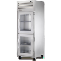 True Gabinete calefaccionado con media puerta de vidrio abatible STG1H-2HG Nuevo