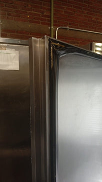 Imbera Refrigerador Vertical 1 Puerta Acero Inoxidable EVC20-F1 Seminuevo