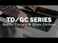 True Enfriador de botellas horizontal TD-65-24-HC Nuevo