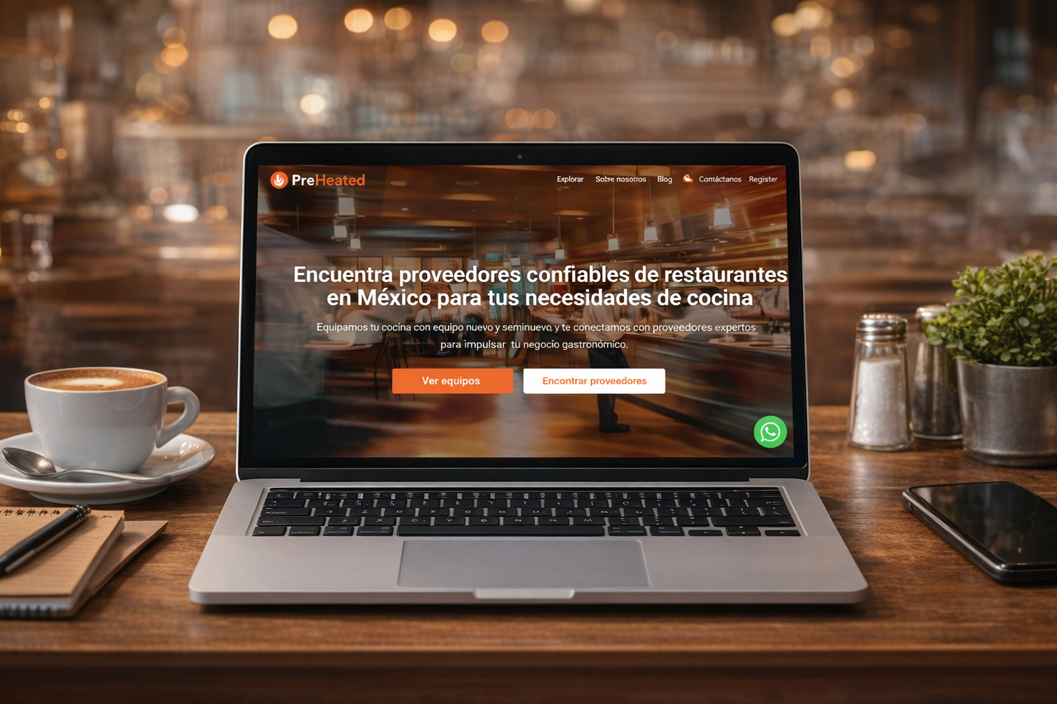 thepreheated.com: el marketplace que conecta a la industria restaurantera con sus mejores proveedores
