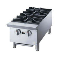 Migsa Parrilla Comercial A Gas 2 Quemadores XRB-2-MG Nuevo