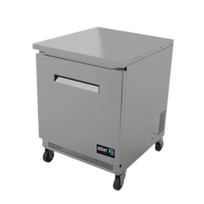 Asber Mesa Refrigerada Bajo Mostrador 1 Puerta Solida 6.1 Pies Acero AUTR-27 HC