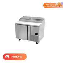 Asber Mesa Refrigerada de Preparación para Pizza 1 Puerta