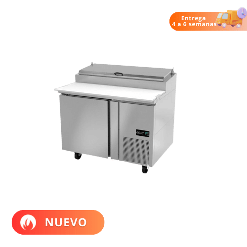 Asber Mesa Refrigerada de Preparación para Pizza 1 Puerta