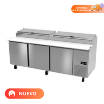 Asber Mesa Refrigerada de Preparación para Pizza 6 Parrillas APTP-93 HC 
