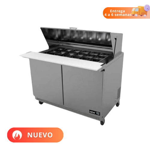 Asber Mesa de Refrigeración de Preparación 2 Puertas APTM-48-18 HC