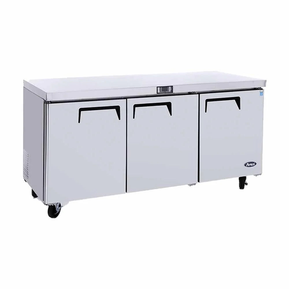 Atosa Mesa Refrigerada Bajo Barra de 3 Puertas MGF8404GR