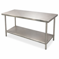 S/M Mesa de Trabajo Acero Inoxidable 1.50 x .70 x .90 Seminuevo
