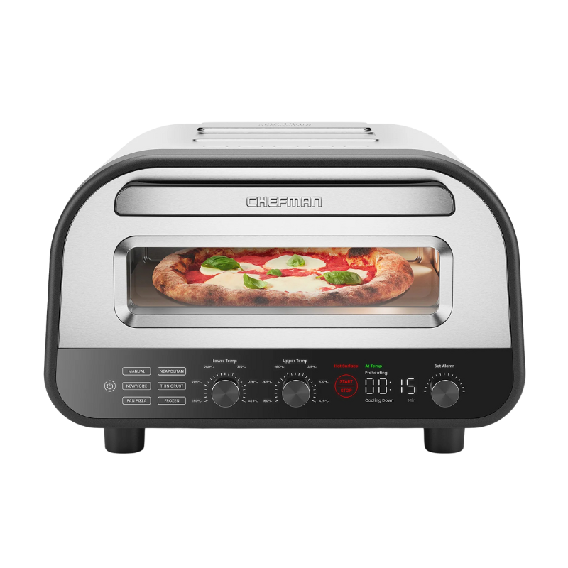 Chefman Horno de Pizza Interior Electrico