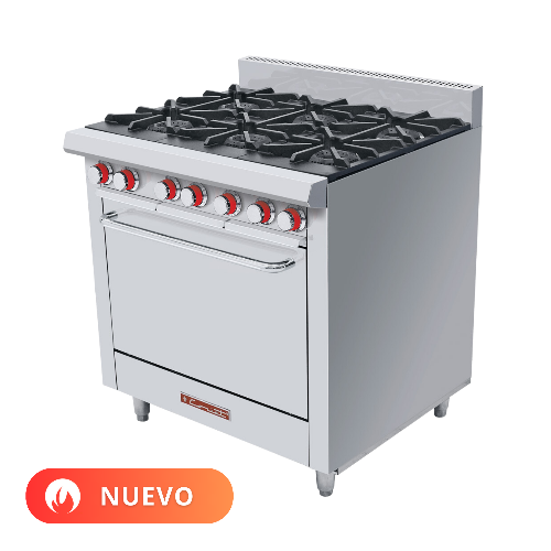 Coriat Estufa con 6 Quemadores y 1 Horno EC-6-HG DE PISO MASTER_2