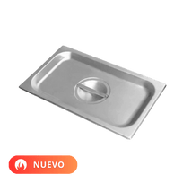 Tapas fuente entero A/INOX paquete 10 unidades Nuevo