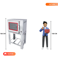 Coriat Horno a Gas de Convección 5 Charolas HC-35-C MASTER