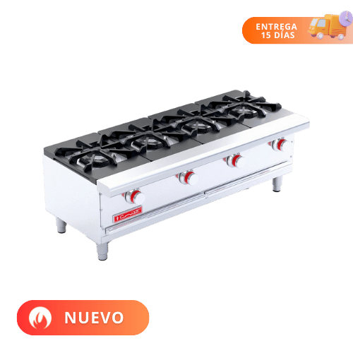 Coriat Parrilla a Gas de 4 Quemadores PCH-4 DE MESA HD 