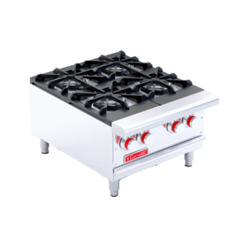 Coriat Parrilla a Gas de 4 Quemadores PCV-4 DE MESA HD