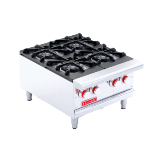 Coriat Parrilla a Gas de 4 Quemadores PCV-4 DE MESA HD