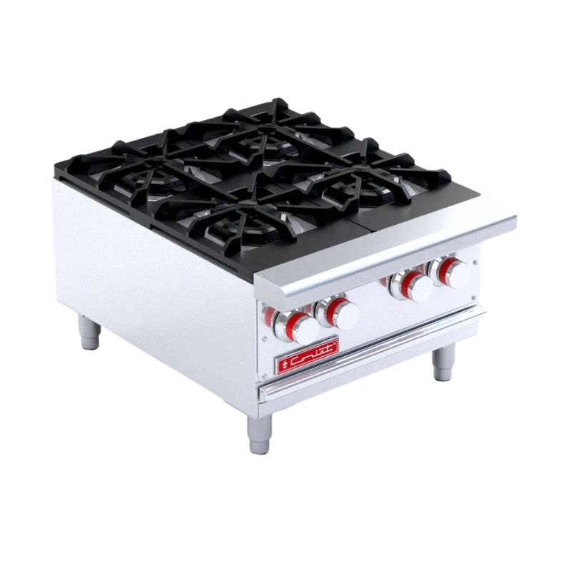 Coriat Parrilla a Gas de 4 Quemadores PCV-4 DE MESA MASTER PREMIUM