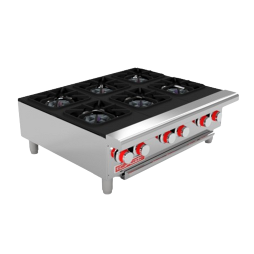 Coriat Parrilla a Gas de 6 Quemadores PCV-6 DE MESA MASTER PREMIUM