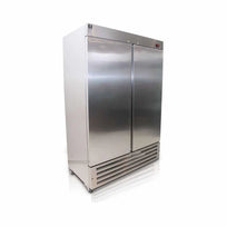 Criotec Congelador vertical 2 puertas acero 42 pies FSL-42 HC Nuevo