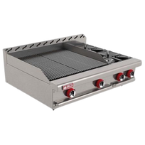 Delta Asador y parrilla a gas 2-ASR-2-Q-MIX
