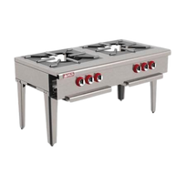Delta Estufon doble a gas T-mixto IE-2-MIX