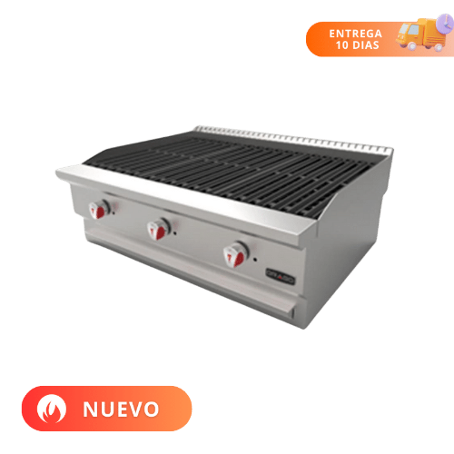 Drago Asador Radiante a Gas 3 Quemadores AG-3R