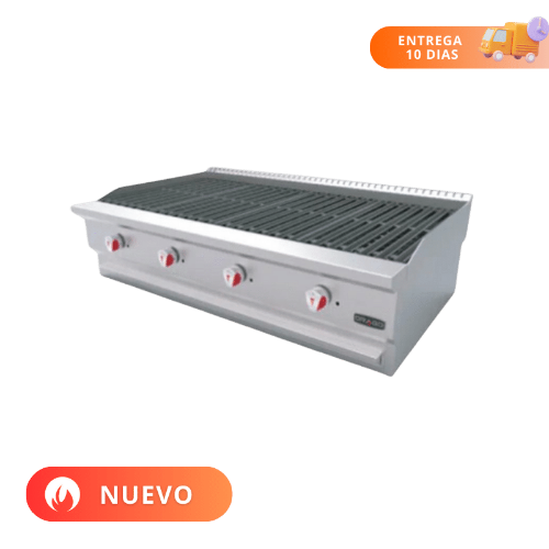 Drago Asador Radiante a Gas 4 Quemadores AG-4R