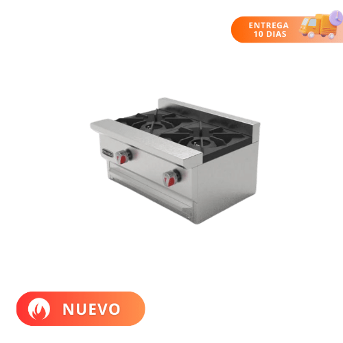Drago Parrilla Slim 2 Quemadores CG-20 SLIM