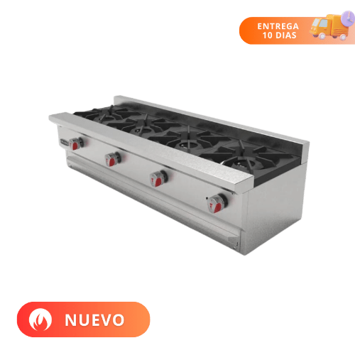 Drago Parrilla Slim 4 Quemadores CG-40 SLIM