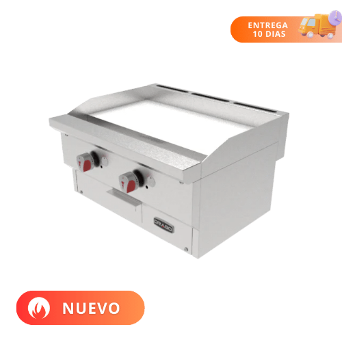 Drago Plancha Slim 2 Quemadores PG-2 SLIM