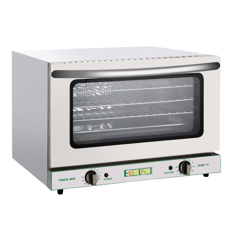 Easyline Horno de Convección Electrico de 3 Bandejas FD47