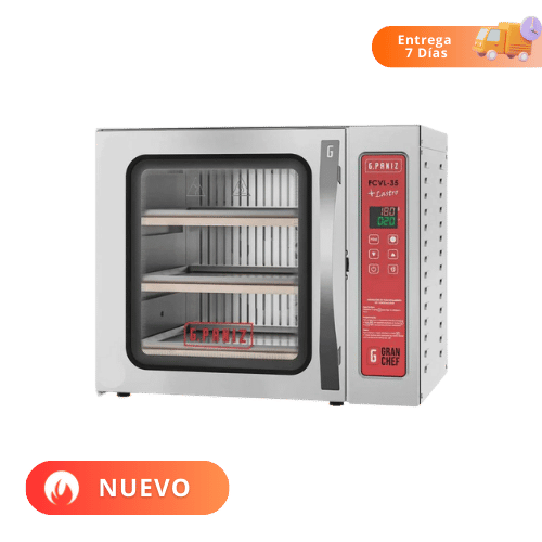 G. Paniz Horno de convección con piedra eléctrico Gran chef FCVL35