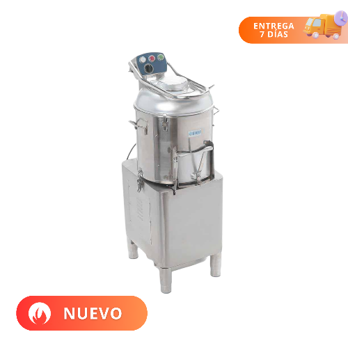Migsa Mondadora de papas con base y trampa de bagazo HLP-20 