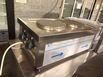Asber Parrilla Eléctrica 2 Placas Redondas 230V ERE-400T Seminuevo