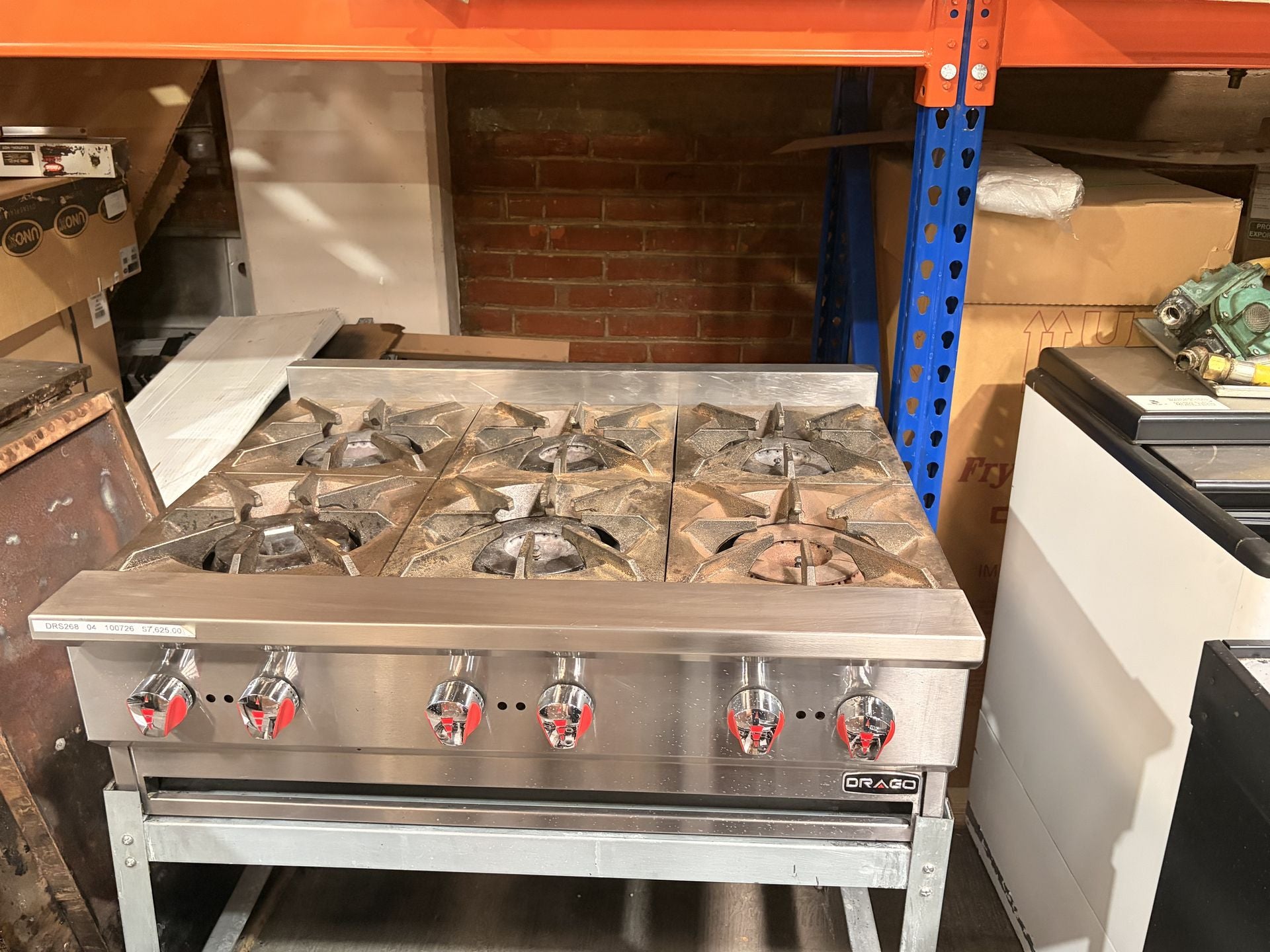 Drago Parilla 6 Quemadores a Gas CG-60 Seminuevo