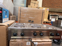 Asber Parrilla Eléctrica 6 Placas Redondas 230V ERE-1200T Seminuevo