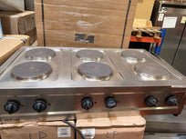 Asber Parrilla Eléctrica 6 Placas Redondas 230V ERE-1200T Seminuevo