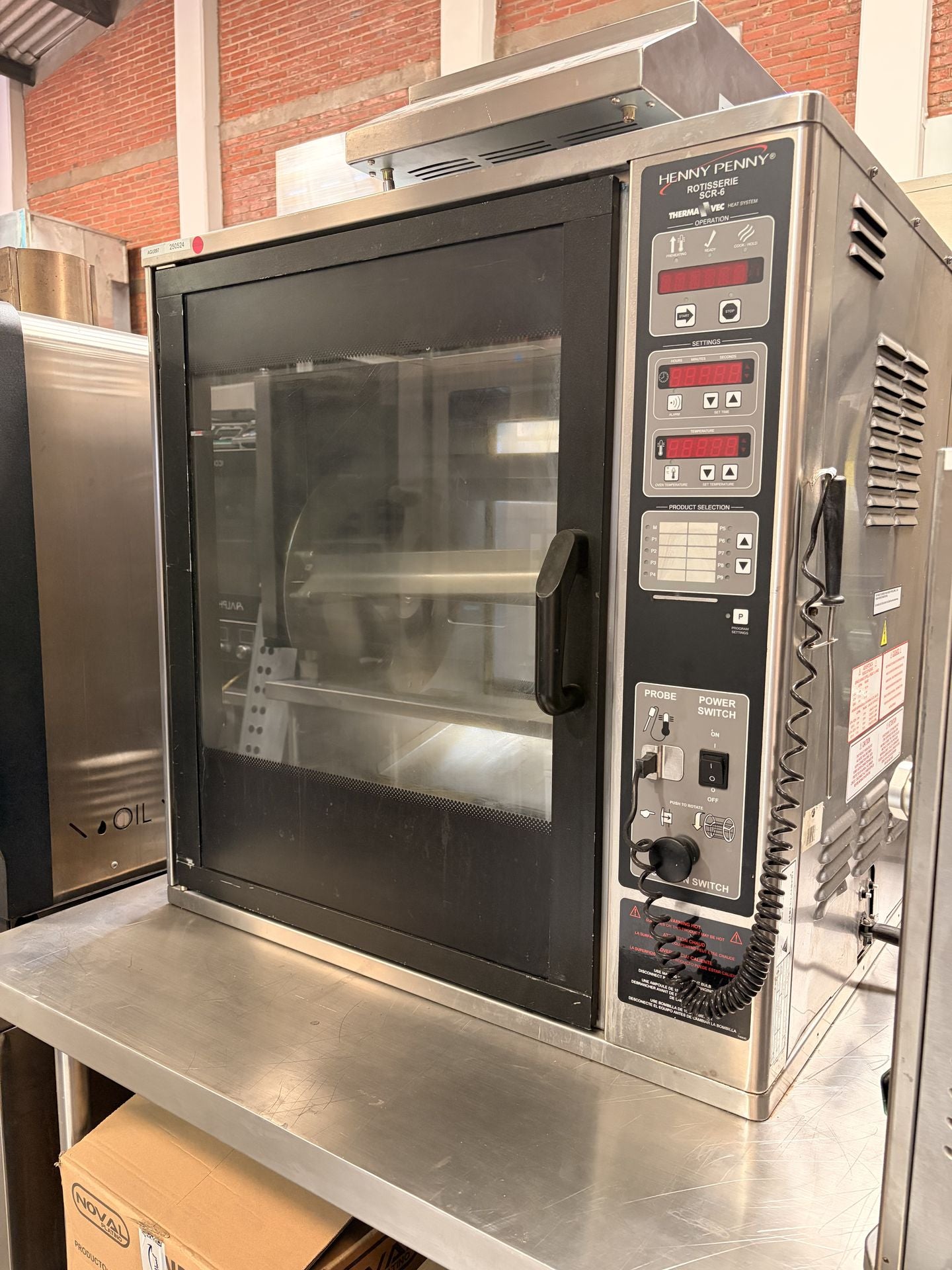 Henny Penny Horno Rosticero Eléctrico SCR-6 Seminuevo