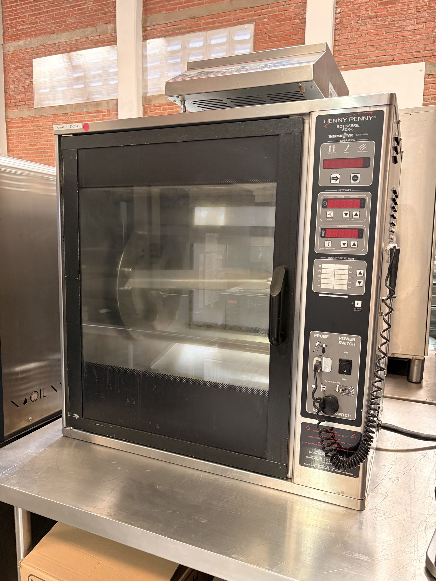Henny Penny Horno Rosticero Eléctrico SCR-6 Seminuevo