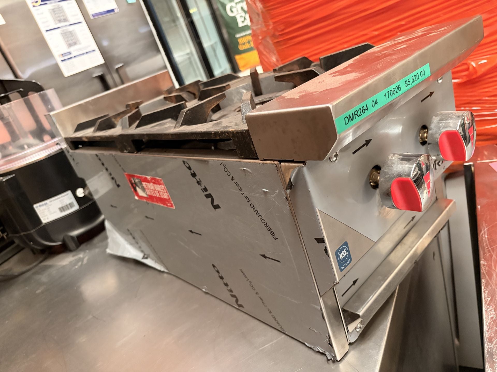 Drago Parrilla 2 Quemadores a Gas CG-20 Seminuevo