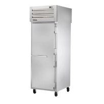 True Gabinete calefactor con puertas batientes delanteras sólidas y traseras STR1HPT-1S-1S Nuevo