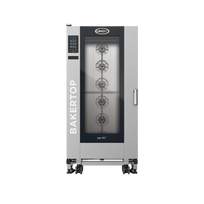 Unox Horno Combinado Bakertop 16 Charolas a Gas XABL-16FS-GPRS-AL Nuevo